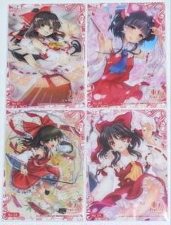 東方Project コレクションカード 　コンプリート　シークレット5枚含 東方Project トレーディング コレクトホロクリアカード