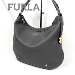 【コンビニ受取対応商品】 フルラ ワンショルダーバッグ ファスナー シボ革 トートバッグ バッグ
