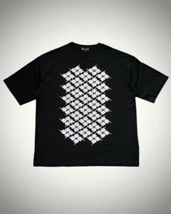GAKKIN 風花罰 T-SHIRT BLACK 2XL バダサイ着用