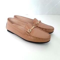 【TOD'S】トッズ　エナメルドライビングシューズ サイズ371/2 MM41 TOD'S】トッズ エナメルドライビングシューズ サイズ371/2 MM41
