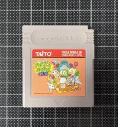 ゲームボーイ　中古カセット　美品　パズルボブル　箱　説明書付き ゲームボーイ 中古カセット 美品 パズルボブル 箱 説明書付き