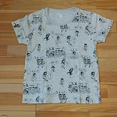 しぇ」ー グラニフ✕おそ松くん イヤミ 赤塚不二夫 半袖 Tシャツ グレー Design Tshirts Store graniph（デザイン ティーシャツ ストア