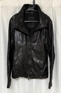 TETE HOMME 羊革　レザーライダースジャケット　5 M メンズ　黒 楽天市場】TETE HOMME ライダースジャケットの通販