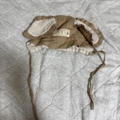 ASHgeneration linen 犬 ボンネット 49cm