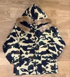ア　ベイジングエイプBAPEの激レアダウンキッズです。 A BATHING APE® DOWN JACKET | bape.com