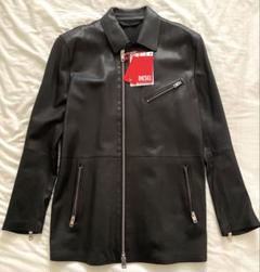 美品✨ディーゼル 2wayラムレザージャケット　黒　ロゴプレート　中綿　ショート 2025年最新】DIESEL ラムレザーの人気アイテム - メルカリ