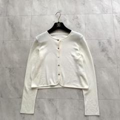 極美品✨希少サイズ42 フォクシー アレッサカーディガン メッシュパーカ 22年 美品♡2022年♡フォクシー アガサ カーディガン クロップド