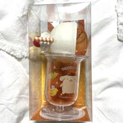 ポムポムプリン　フロート風テープカッター　マスキングテープ　クリームソーダ ポムポムプリン フロート風テープカッター マスキングテープ
