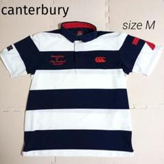 CANTERBURY OF NEW ZEALAND半袖シャツ！Lサイズ！ カンタベリー ALPHADRY ショートスリーブ ラガーシャツ サイズМ