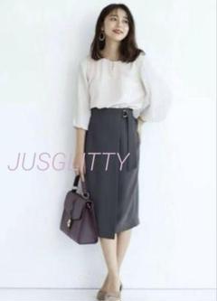 JUSGLITTY 定価27,500円　ウォッシャブル スカート
