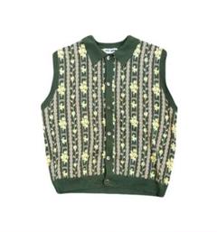 トップス TTT MSW 22SS Handmade Pullover Knit vest TTT_MSW Flower Jacquard knit vest 22SS - メルカリ