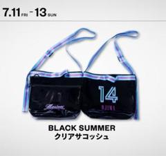 千葉ロッテ BLACK SUMMER WEEK クリアサコッシュ 小島和哉14