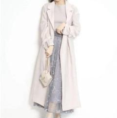 rirandture ロングコート Audrey and John Wad オードリーアンドジョンワッド リブ付き