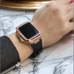 44mm ユニセックス カバーベルト2点セット apple　watchベルト