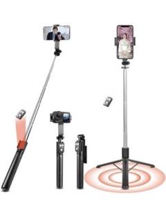 自撮り棒 VIdobole【軽量＆安定の三脚付きセルカ棒】スマホスタンド