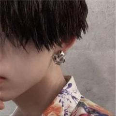 大人気なため再入荷!tear drop ring silver925 ピアス
