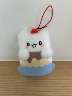 はなまるおばけ たべものマスコット プリン