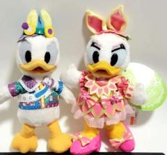 ディズニーイースター・ドナルド＆デイジーぬいぐるみバッジ