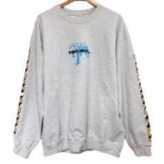 古着 thisisneverthat ネバザ トレーナー スウェット アームロゴ
