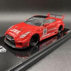ミニカー TSMMODEL 1/43 SilhotetteWORKSGT Ver.1 1:43 Nissan R35 GTRR LB-Silhouette WORKS GT Ver.1 -- Pink
