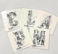 CLAMP展 ⭐️ 入場特典カード5種コンプリート&セリフステッカー10枚 CLAMP展 ⭐️ 入場特典カード5種コンプリート&セリフステッカー