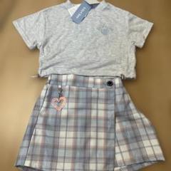 しまむら　120 セットアップ　Lily Chuu 新品