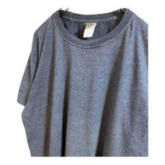 ギルダンGILDAN Tシャツ 背面ロゴ　グレー　XL メンズ