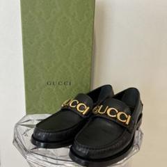 本日最終GUCCI ブラック ハイヒールローファーパンプス 箱無し 本日最終GUCCI ブラック ハイヒールローファーパンプス 箱無し