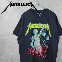 【古着】メタリカ AND JUSTICE FOR ALL Tシャツ ブラック