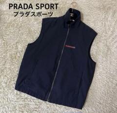 00s archive PRADA プラダスポーツ ベルト付 ダウンベスト 38 00s archive PRADA プラダスポーツ ベルト付 ダウンベスト 38