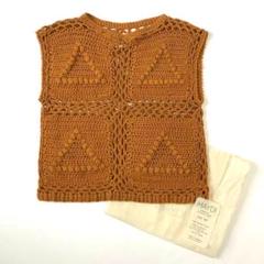maydi コットン　ニット　ベスト　キャミソール MAYDI マイディ HAND MADE ハンドメイド コットンニット ベスト