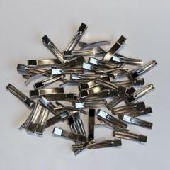 ヘアクリップ 【50個入り】土台 金具 パーツ ヘアピン DIY ハンドメイド