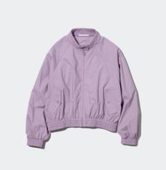 ユニクロ　コットンショートブルゾン　М