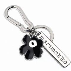 marimekkoキーホルダー　革　ウニッコ　ブラック　マリメッコ　新品　レア 2025年最新】marimekko カラー：ブラック系 キーホルダー