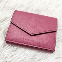 ボナベンチュラ　コンパクトウォレット　シボレザーピンク　本日限定価格 BONAVENTURA(ボナベンチュラ)｜【春限定カラー】サクラ