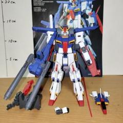 HG 1/144 ZZガンダム 塗装完成品 ガンプラ ダブルゼータ 変形可能 Zのサムネイル