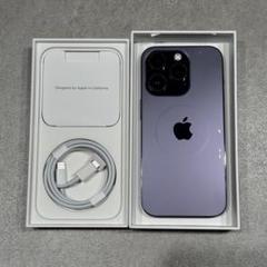 iPhone14pro　256GB ディープパープル　simフリー