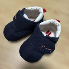 プレシューズ　ミキハウス 12cm ネイビー ベビー　室内使用
