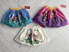 新品未使用タグ付き　ディズニー　ミッキー　ミニー　パニエスカート　３点セット
