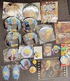 【ONE PIECE】サンジ　ニャンピースニャーン缶バッジセット ワンピース ニャンピースニャーン！ 缶バッジコレクション