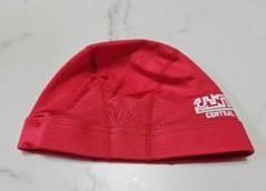 セントラル　スイミングクラブ　水泳帽　赤　Ｌサイズ　スイミングキャップ　美品