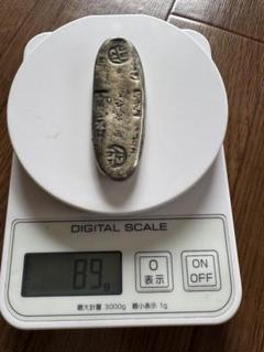 丁銀 天保丁銀 重さ約94g 全長約84mm 古銭 (6-53) 丁銀 天保丁銀 重さ約94g 全長約84mm 古銭 (6-53) - メルカリ