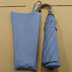 【中古品】ワンタッチ開COKAGE+木手元55cmジャンプ折傘 中古品】ワンタッチ開COKAGE+木手元55cmジャンプ折傘 - メルカリ