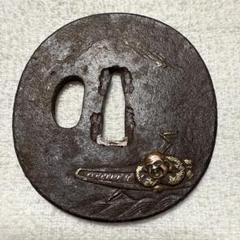 刀剣の鍔 川渡布袋図 刀剣の鍔 川渡布袋図 - メルカリ