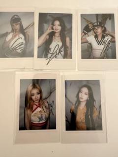 ITZY GOLD starriver チェキ風トレカセット