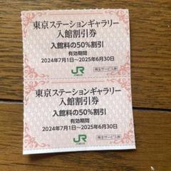 東京ステーションギャラリー★入館料50%割引券★2枚のサムネイル