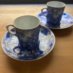 宮内庁御用達 深川製磁平安花鳥香合小物入れ 希少品 深川製磁 宮内庁御用達 有田焼 花瓶 官窯染付 花鳥図 飾壺 華