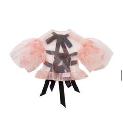 タグ付き新品 H&M Simone Rocha パフスリーブ チュールドレス