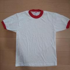 80s90s soffe リンガーtシャツ USA製 ホワイト×ブルー M 80s90s soffe リンガーtシャツ USA製 ホワイト×ブルー M - メルカリ
