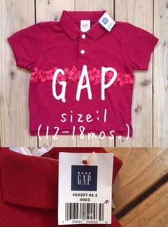 ●450 未使用タグ付き‼️babyGAP ポロシャツ 1 12-18mos